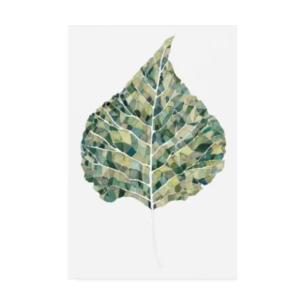 Grace Popp 'Verdant Details I' Canvas Art, 22x32, Trademark Fine Art, Mfr#: WAG11455-C2232GG
